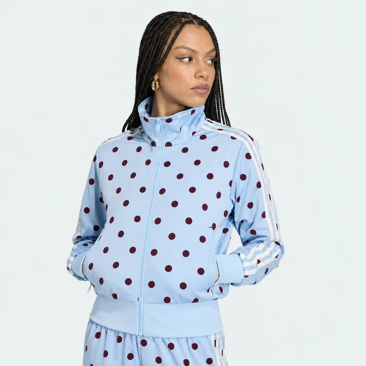 Satin Polka Dots Kit Clear Sky