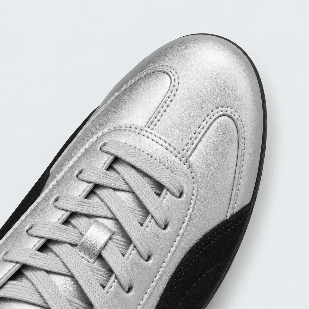 Speedcat Metallic Silver Black