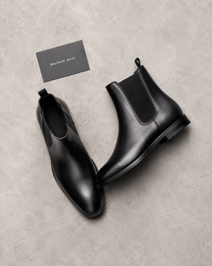 Maison Noir Leather Chelsea Boot — view 2