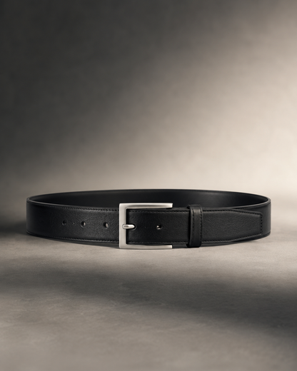 Maison Noir Minimal Leather Belt — view 1